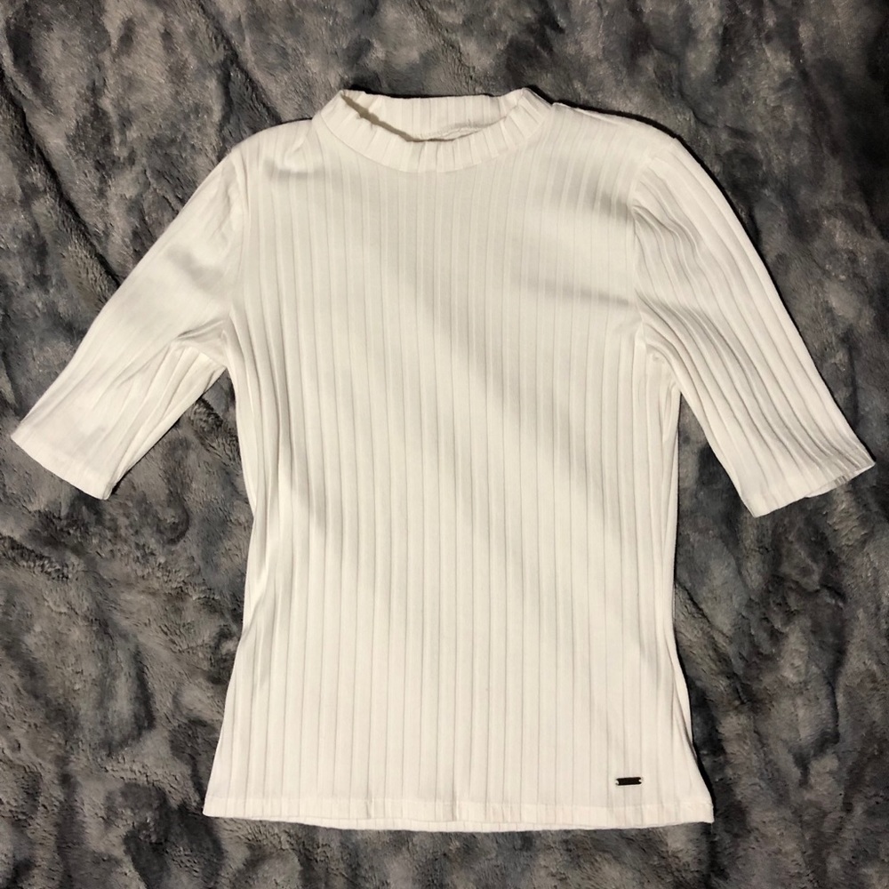 BODYCON WHITE/CREAM TOP